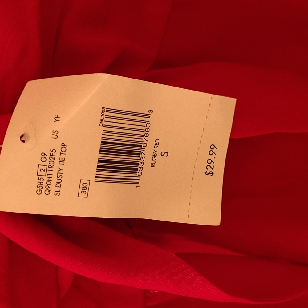 Guess Red Tank Top - Picture 4 of 7